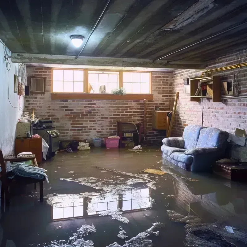 Flooded Basement Cleanup in South Windham, ME